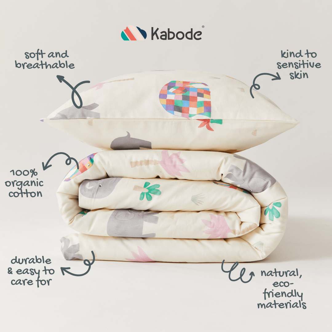 Kabode x Elmer Duvet Cover & Pillowcase - SHEET STORY - 4