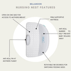 Lie - Down Feeding Pillow - Dotted - SHEET STORY - 4