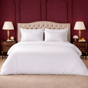 Loomshire Bamboo White Full Bedding Set - Edit 1