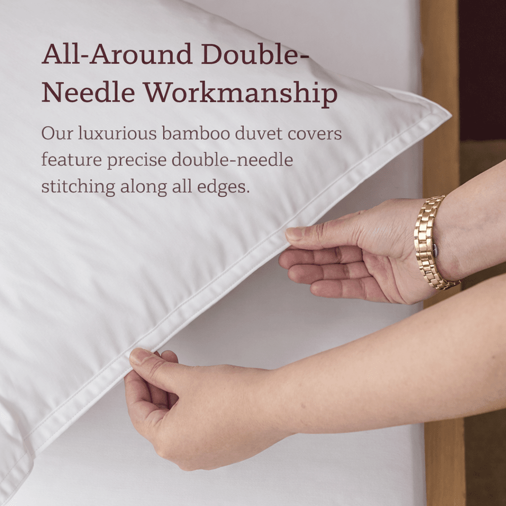 Loomshire White Bamboo Duvet Cover - Edit 1 - SHEET STORY - 5