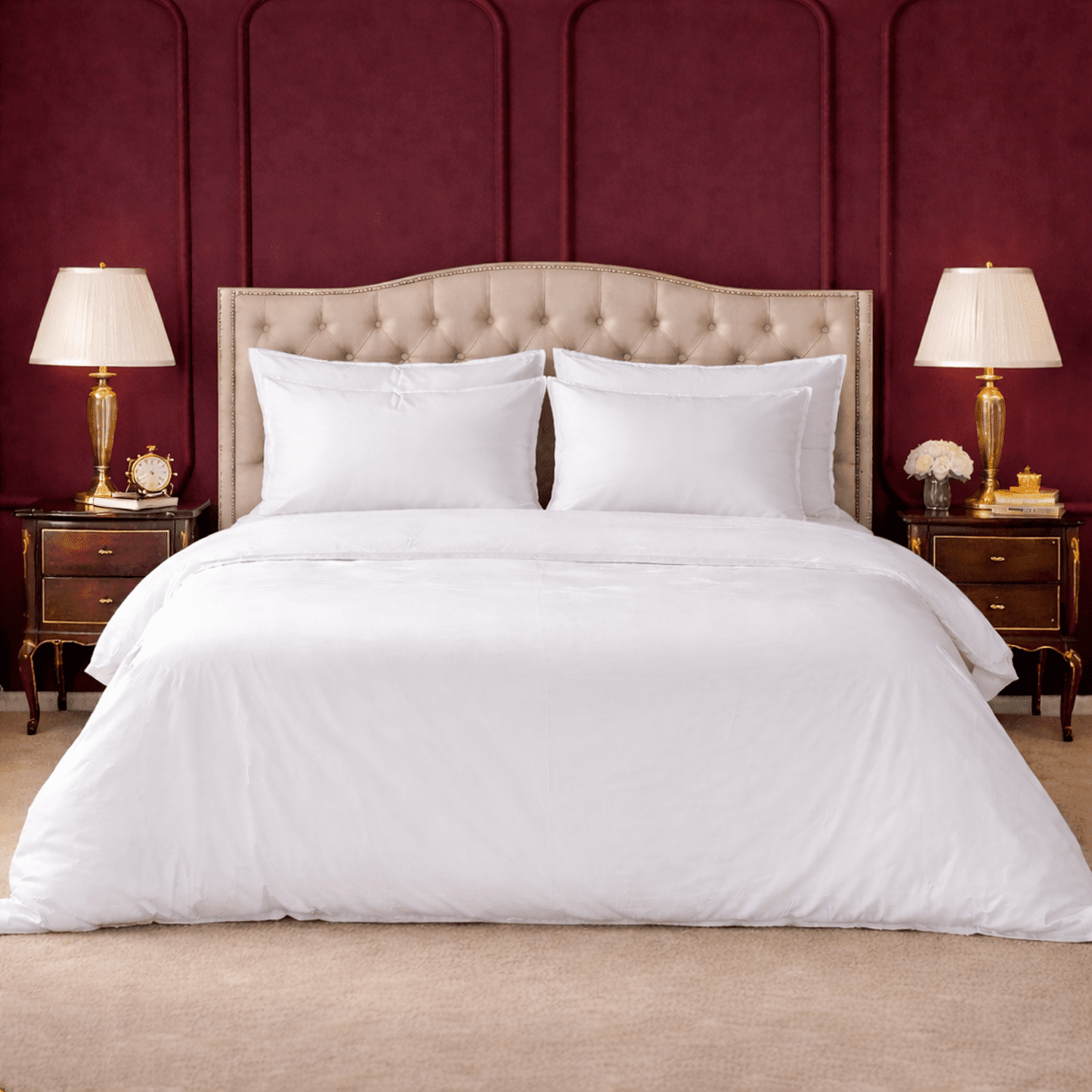 Loomshire White Bamboo Duvet Cover - Edit 1 - SHEET STORY - 1