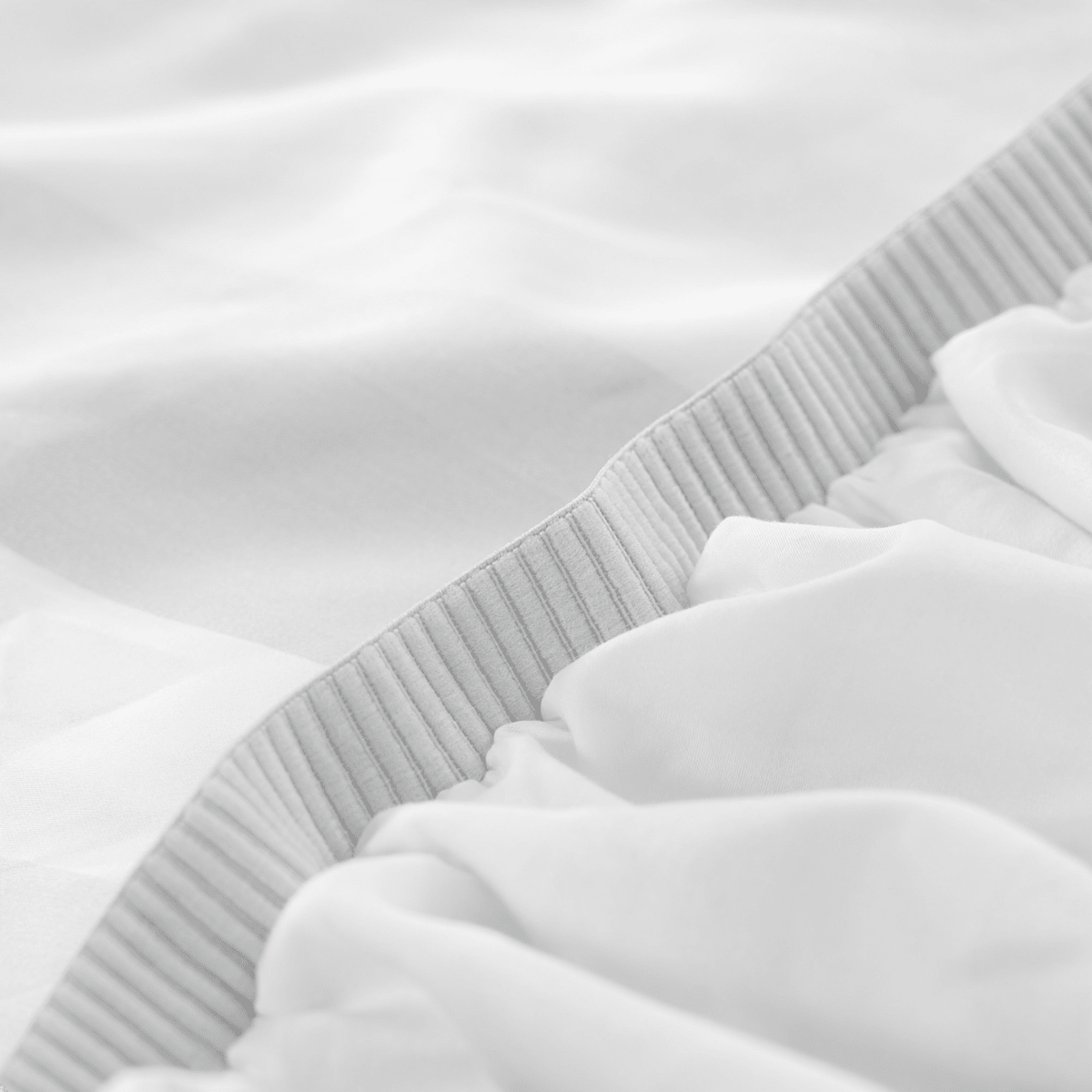 Loomshire White Bamboo Fitted Sheet - Edit 1 - SHEET STORY - 4