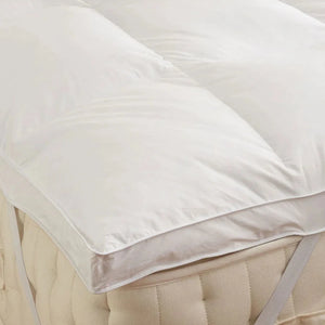 Luxury Mattress Topper - UK Made Duck Feather & Down - Oeko-Tex Certified