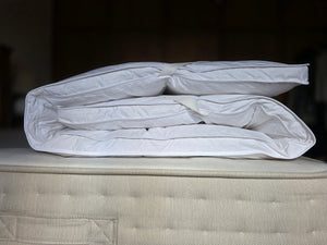 Luxury Mattress Topper - UK Made Duck Feather & Down - Oeko - Tex Certified - SHEET STORY - 3