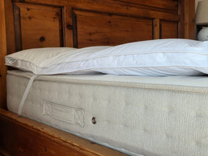 Luxury Mattress Topper - UK Made Duck Feather & Down - Oeko - Tex Certified - SHEET STORY - 2
