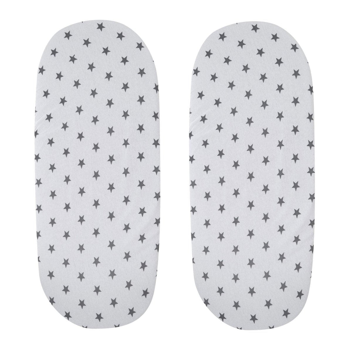 Moses Basket Jersey Fitted Sheet 100% Cotton - Pack Of 2 - SHEET STORY - 11