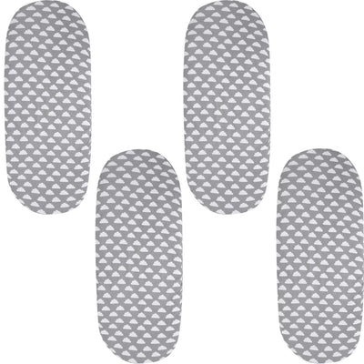 Moses Basket Jersey Fitted Sheet 100% Cotton - Pack Of 4 - SHEET STORY - 13