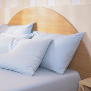 sky blue bedding