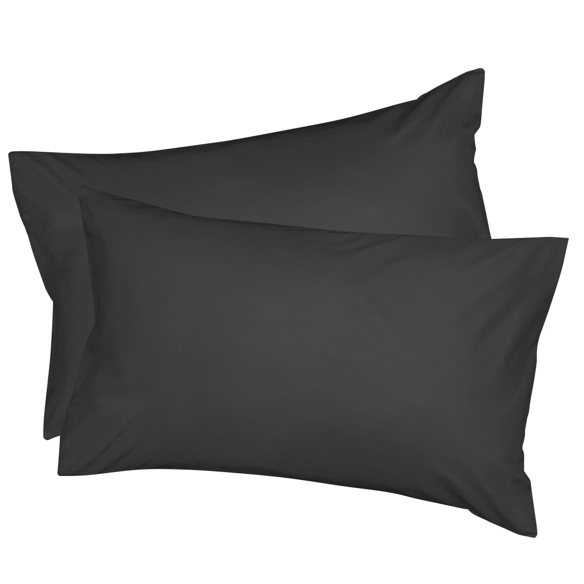 Pure Egyptian Cotton Duvet Cover Bed Set in Black - SHEET STORY - 4