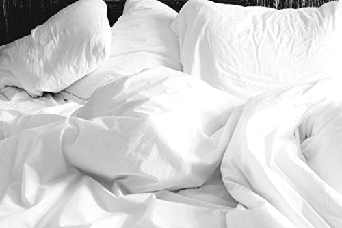 Pure Egyptian Cotton Duvet Cover Bed Set in Plain White - SHEET STORY - 4