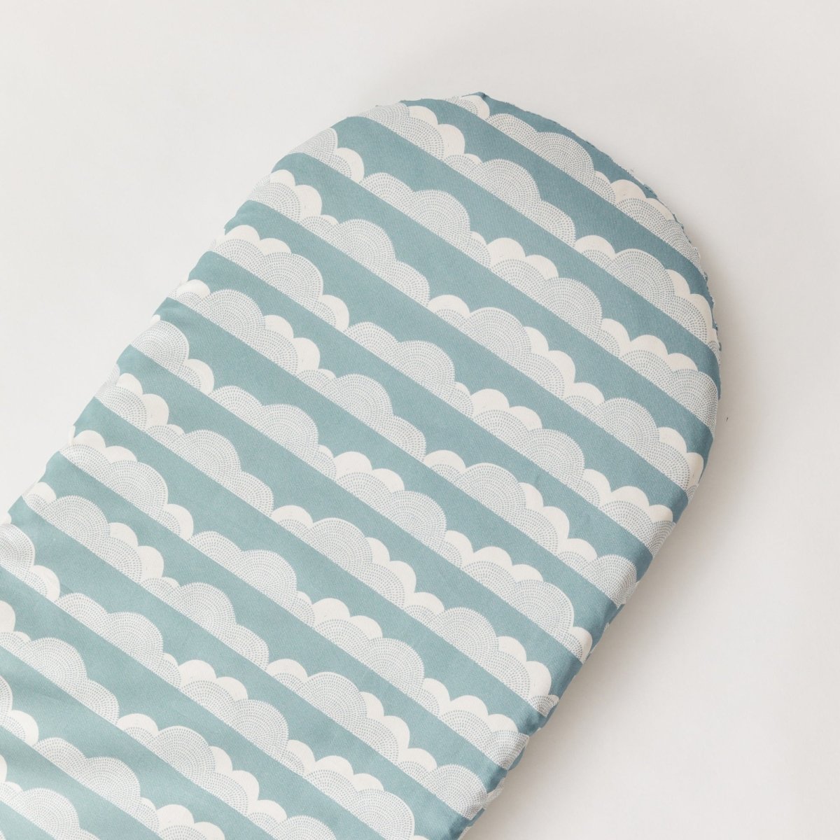 Rolling Cloud Organic Cotton Fitted Sheet - SHEET STORY - 8