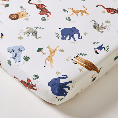 Safari Organic Cotton Fitted Sheet - SHEET STORY - 3