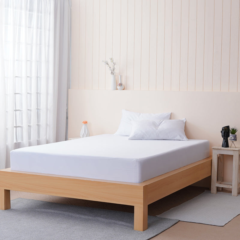 Ella Cotton - White Fitted Sheet - SHEET STORY - 1