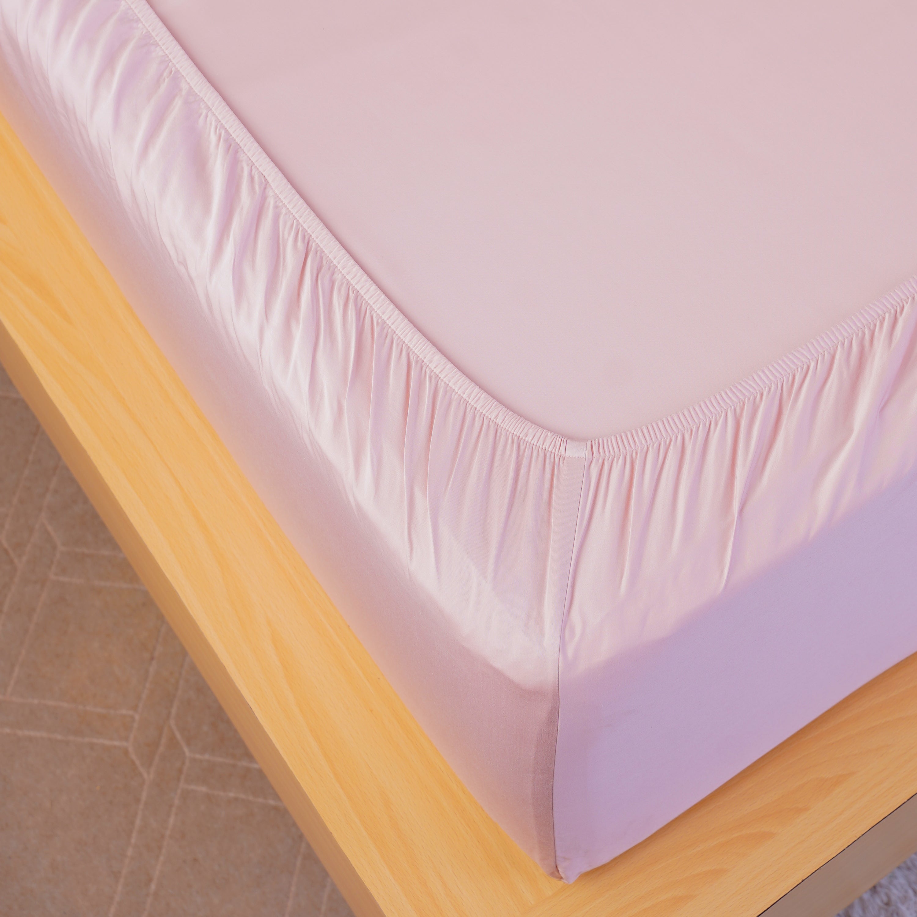 Ackly Bamboo - Blush Fitted Sheet