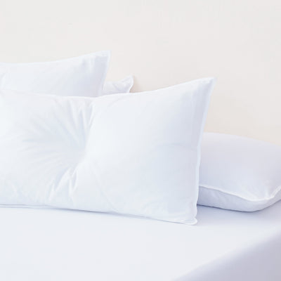 Bella Flannelette - White Pillowcases