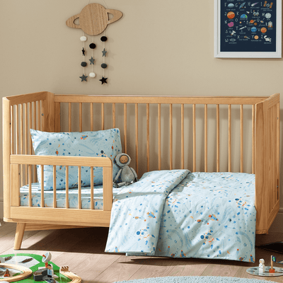 Space Organic Cotton Duvet Cover & Pillowcase - SHEET STORY - 3