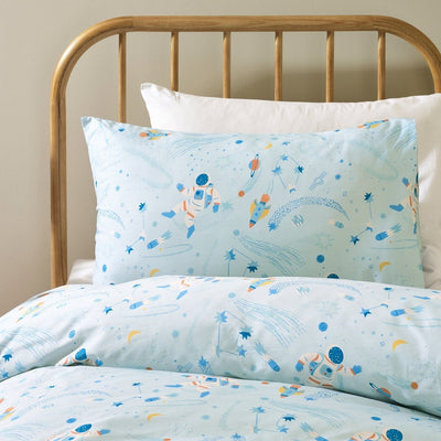 Space Organic Cotton Duvet Cover & Pillowcase - SHEET STORY - 1