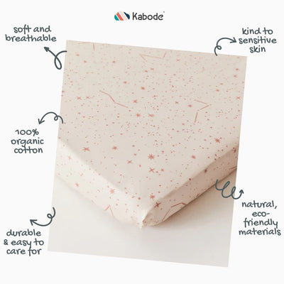 Starscape Organic Cotton Fitted Sheet - SHEET STORY - 3