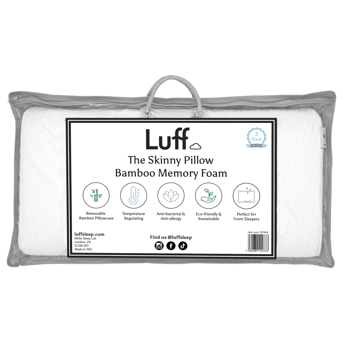 The Bamboo Skinny Pillow - SHEET STORY - 1