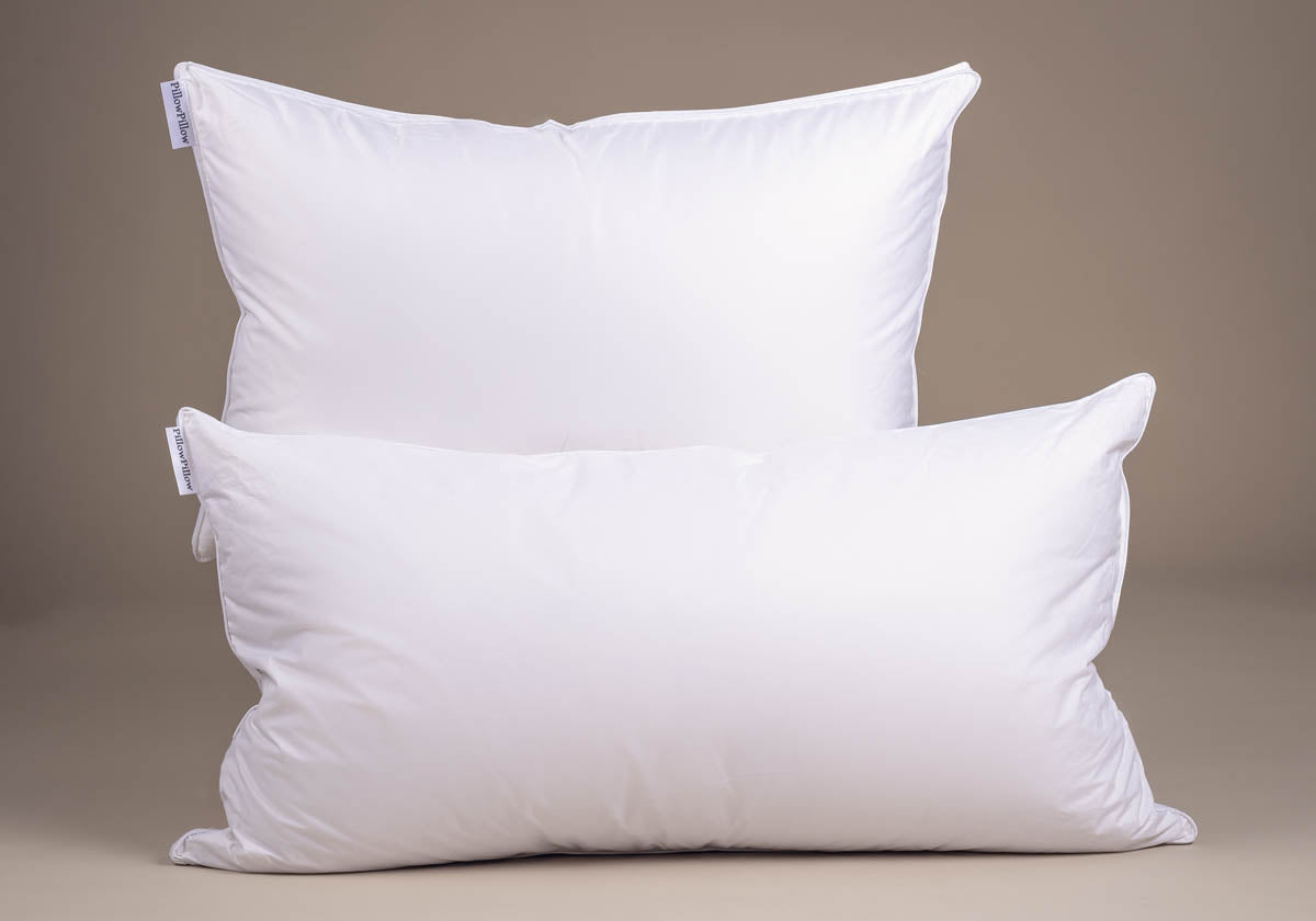 The Down Surround Pillow - White Duck Down & Feather - Premium Support & Comfort - SHEET STORY - 4