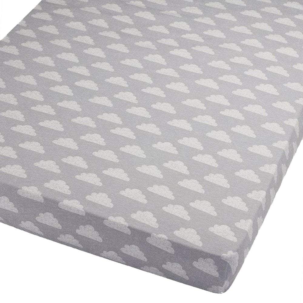 Travel Cot Fitted Sheet 100% Cotton 95x65cm - SHEET STORY - 11