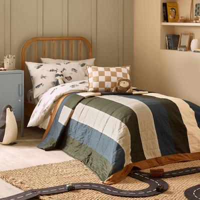 Vehicles Organic Cotton Duvet Cover & Pillowcase - SHEET STORY - 5