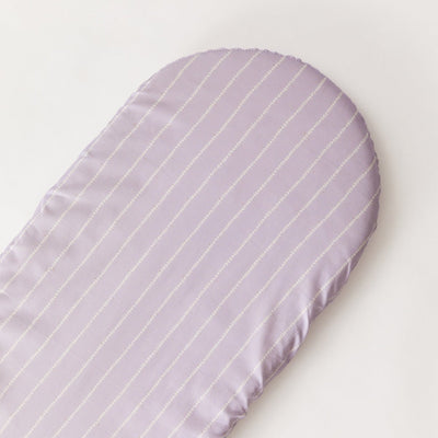 Vine Lilac Organic Cotton Fitted Sheet - SHEET STORY - 7