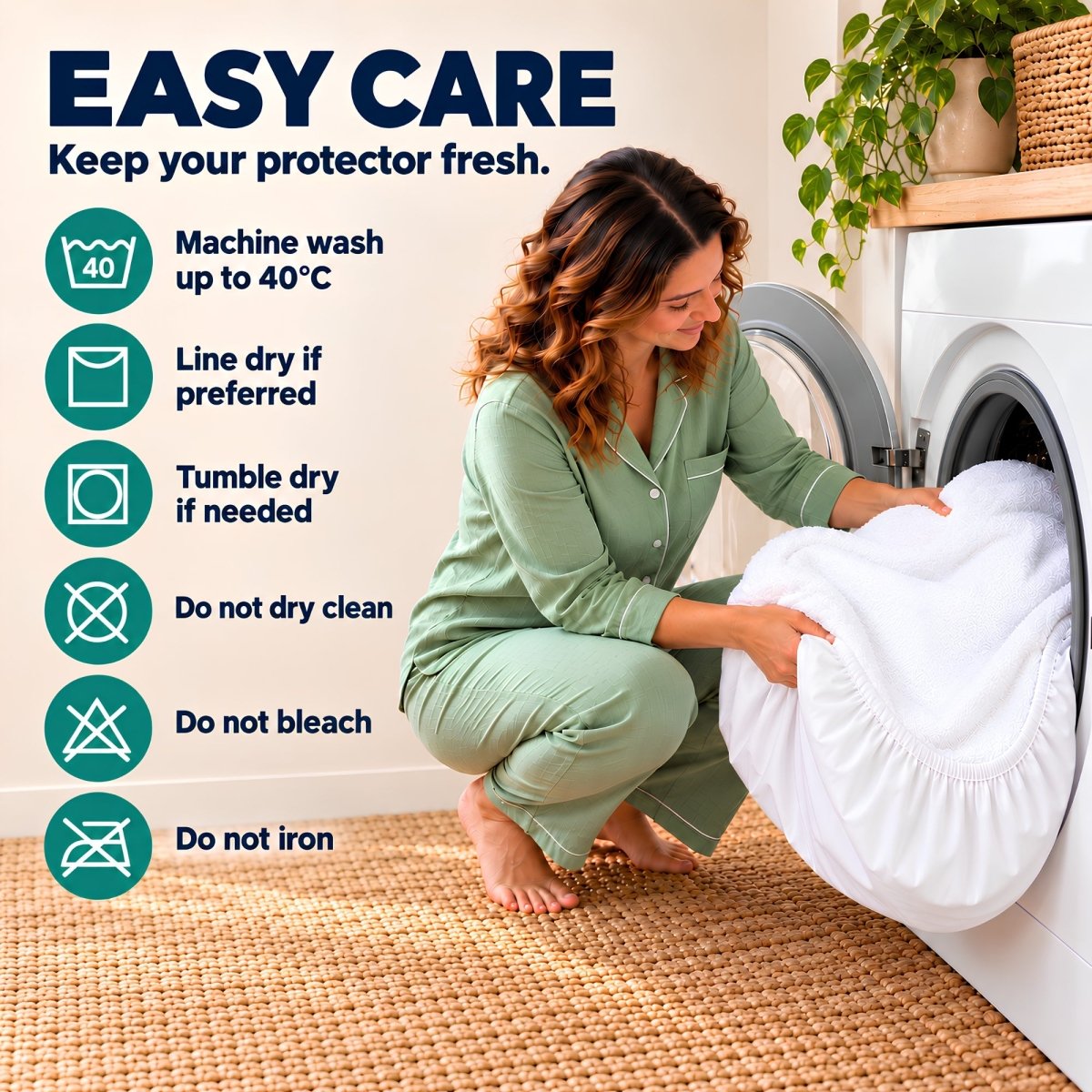 Waterproof Mattress Protector - SHEET STORY - 9
