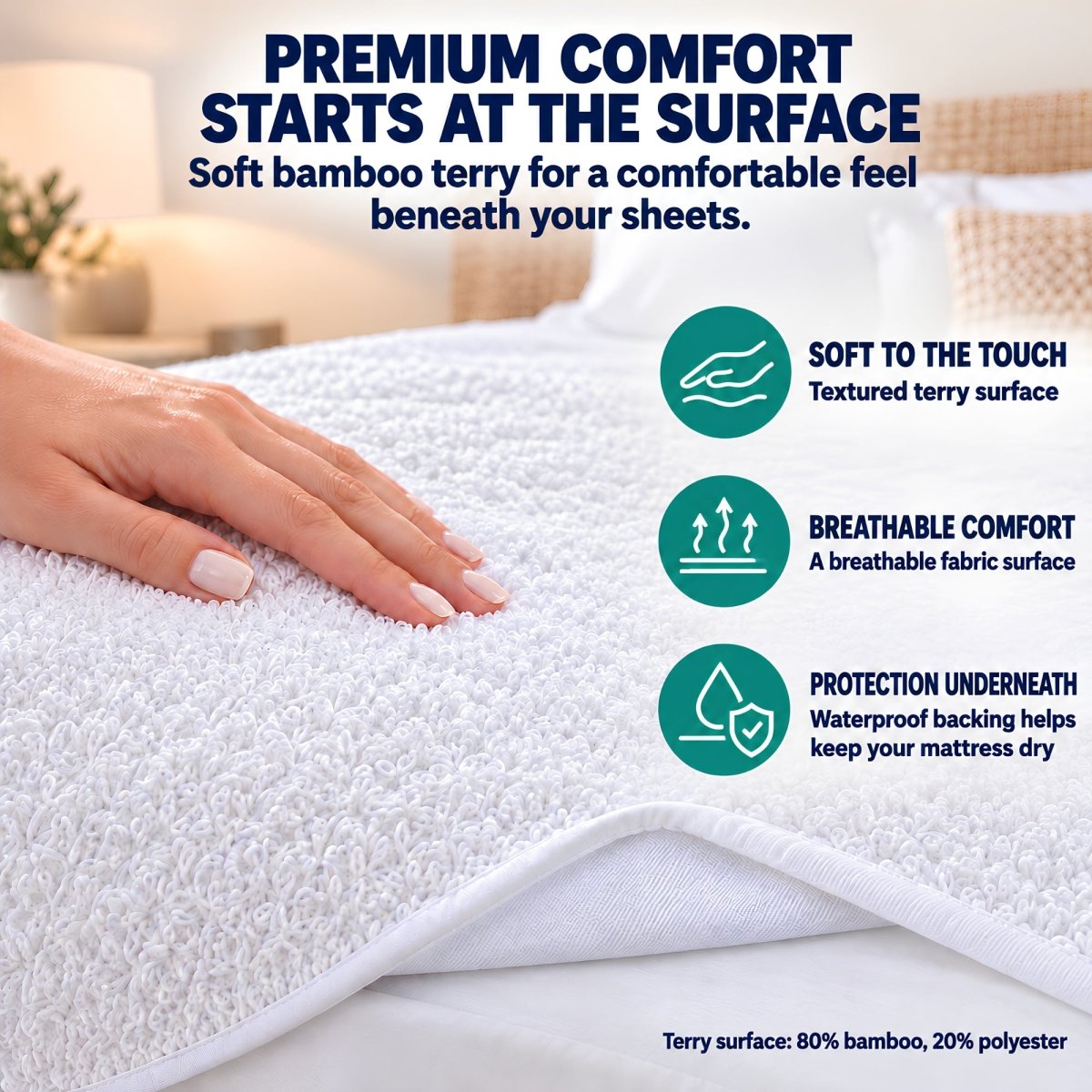 Waterproof Mattress Protector - SHEET STORY - 7