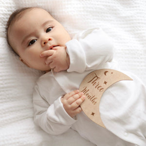 Wooden Month - by - Month Baby Milestone Set - SHEET STORY - 2